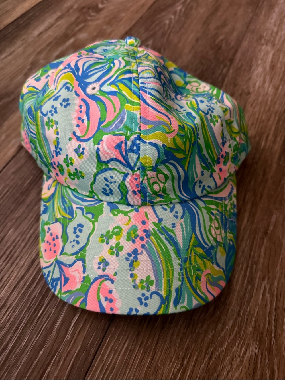 Lilly Pulitzer Floral Print Baseball Cap